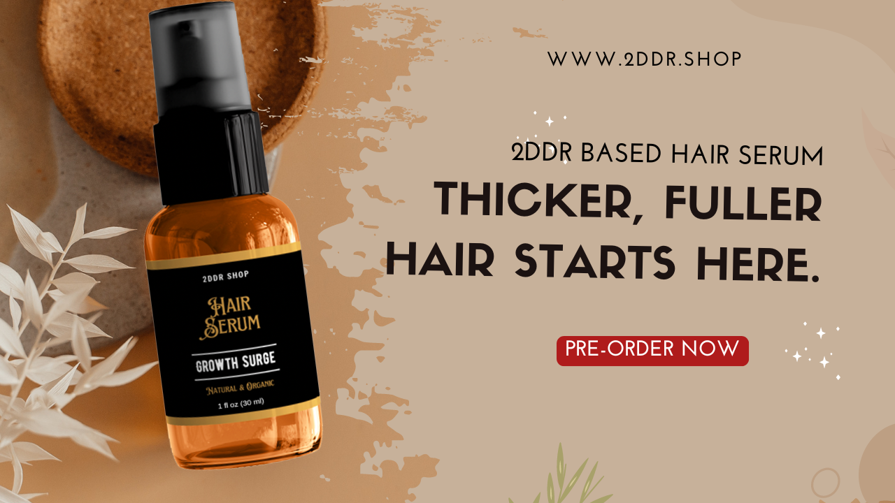 Organic Anti-Loss Hair Serum with 2dDR